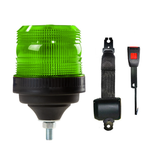 EB5011G / ESB Plant Electric Seat Belt & Green LED Beacon PN: EB5011G /ESB